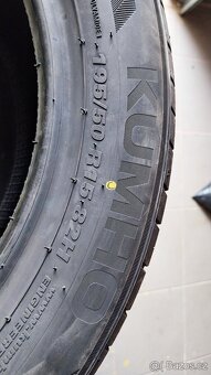 Prodám 4 x letní pneu Kumho 195/50/15 NOVÉ - 5