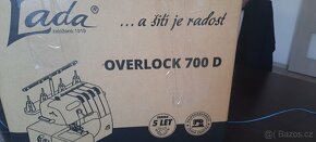 Šicí stroj lada overlock - 5