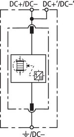 Svod blesku pro napájení 25kA DSE M 1 60 FM – Dehn - 5