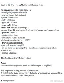 CNC soustruh S42 - 5