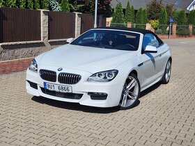 BMW 640d 230kW cabrio 1 majitel 75tkm DPH TOP - 5