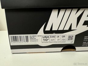 Nike Air Jordan 1 Retro High OG Black White vel.44,5/28,5cm - 5