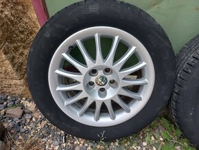 Sada 16"alu s letními pneu Alfa Romeo 147/156/GT - 5