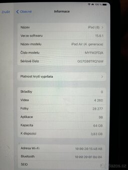 Ipad Air 4.generace 64gb - 5