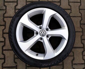 Alu kola originál Volkswagen Golf, Touran, Caddy 5x112 R17 - 5