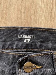 Carhartt Kalhoty WIP Černé - 5