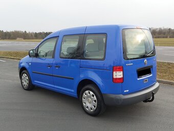 Volkswagen Caddy 1.9 TDi 77 kw BJB, 1.majitelka, velmi pěkný - 5