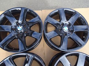 Alu disky černé origo BMW E46, 17", 5x112, ET 47, šířka 8J - 5