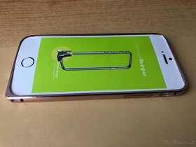 Růžový Hliníkový Rámeček pro iPhone 6/6s - 5