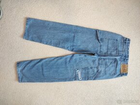 Baggy jeans 29/33 M chlapecké uni - 5