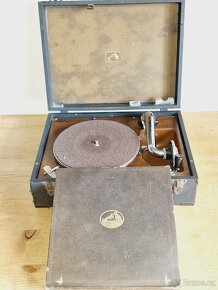 Funkční gramofon His Master's Voice,  model 99, 1931-34 - 5