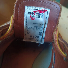 Red wing shoes 8109 velkost 41,5 - 5