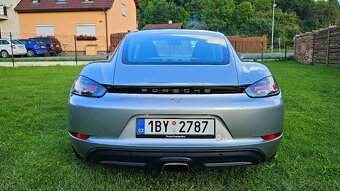 Porsche Cayman 718 , 220kW, 1.maj., ČR, top stav - 5