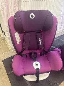 Autosedačka Lionelo Bastiaan Violet ISOFIX 0-36 kg - 5