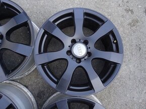 Alu disky černé na Volkswagen 17", 5x112, ET 35, šíře 7,5J - 5