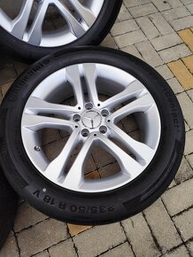 ALU 5x112 r18 MERCEDES/VW + PNEU - ZÁNOVNÍ DISKY - 5