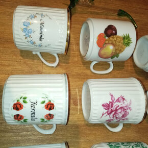 Prodám staré porcelánové hrnečky Jetel a jiné. - 5