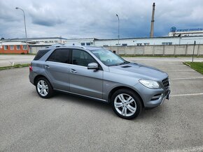 MB ML350 190kW 4x4 r. 2012 najeto 181.000km Tažné 3500kg - 5