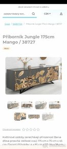 Komoda ,finský design,Mango,JUNGLE - 5