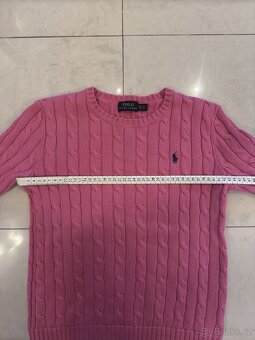 Ralph Lauren Polo růžový svetr - 5