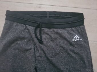 Šedá souprava Adidas vel M, nosena, ale pořád hezká - 5