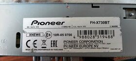 Autorádio Pioneer FH-X730BT - 5