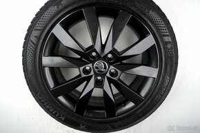 Škoda Octavia - Originání 17" alu kola - Zimní pneu - 5