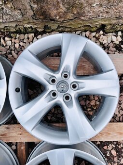 5x105 R17 originál alu disky Opel Astra J - ET 42 - 5