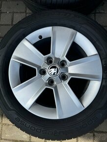 ORIGINÁL Alu Škoda R16, 5x112 - LETNÍ PNEU - 5