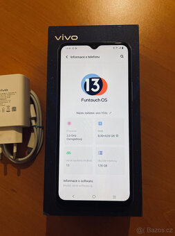 Krásný VIVO Y33s _ RAM až 12GB / 128GB + adapter a USB kabel - 5