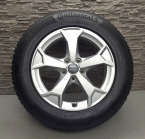 17" Originál Audi Q3 Kodiaq Tiguan 5x112 zimní pneu 6-7,5mm - 5