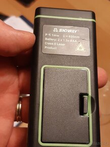 Značkový laserový metr 40 m SNDWAY nový - 5