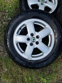 Alu kola 5x100 Octavia,Fabia,Roomster,Rapid 195/65 R15 - 5