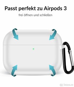 Silikonové pouzdro pro AirPods 3 (2021) 2ks - 5