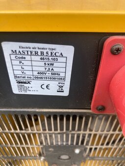 Elektrické topidlo MASTER B 5 ECA - 400 V - 5