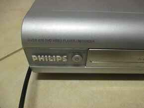 Nabízím DVD recorder Philips. CD nenačítá. Dálkový ovldač po - 5