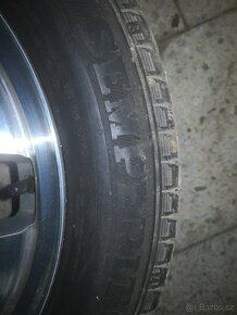 Škoda Alu disky originál 5x100 "16" + pneu letní 205/55 R16 - 5