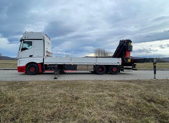 Mercedes-Benz Actros 2551 6x2 - valník s hydraulickou rukou - 5