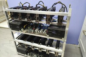 Konstrukce / rám pro mining RIG (až pro 6 GPU) 2ks - 5