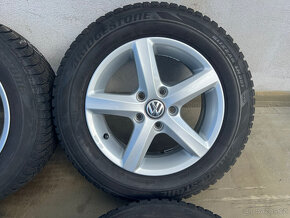 195/65R15 zimní pneu alu kola VW GOLF VII 6x15 5x112 ET43 - 5