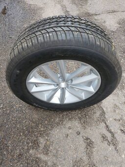 r18" alu kola 5x108 7,5jx18 et45 pneu 225/60 100% - 5