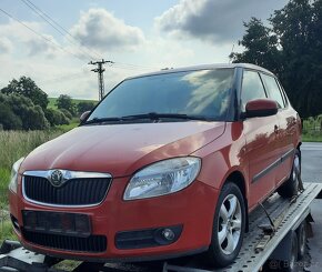 nd ze škoda fabia 2, 1.2.HTP 44kW, červená,bílá,Rosso - 5