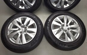 17" Originál Peugeot 3008 5008 5x108 zimní pneu - 5