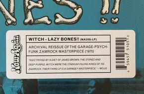 prodám LP  WITCH-Lazy Bones  - 5