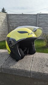 Moto přilba Cassida Reflex (žlutá fluo) - velikost S - 5