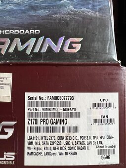 Zakladni Deska Z170 pro gaming - 5