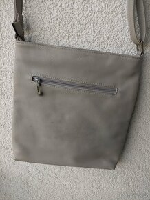 Crossbody béžová kabelka - 5