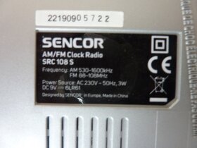 Philips AJ 3225 a Sencor SRC 108S - 5