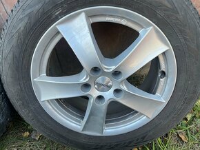 Sada - kola disky gumy 225/60 R17 Tucson zimní - 5