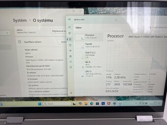 Lenovo Ideaflex 5, ryzen, 16 gb ram, ssd, dotyk displej - 5